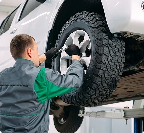 Tire installation service