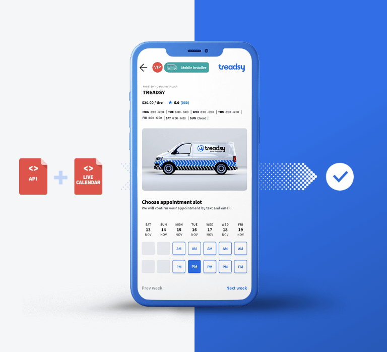 Treadsy easy to use service